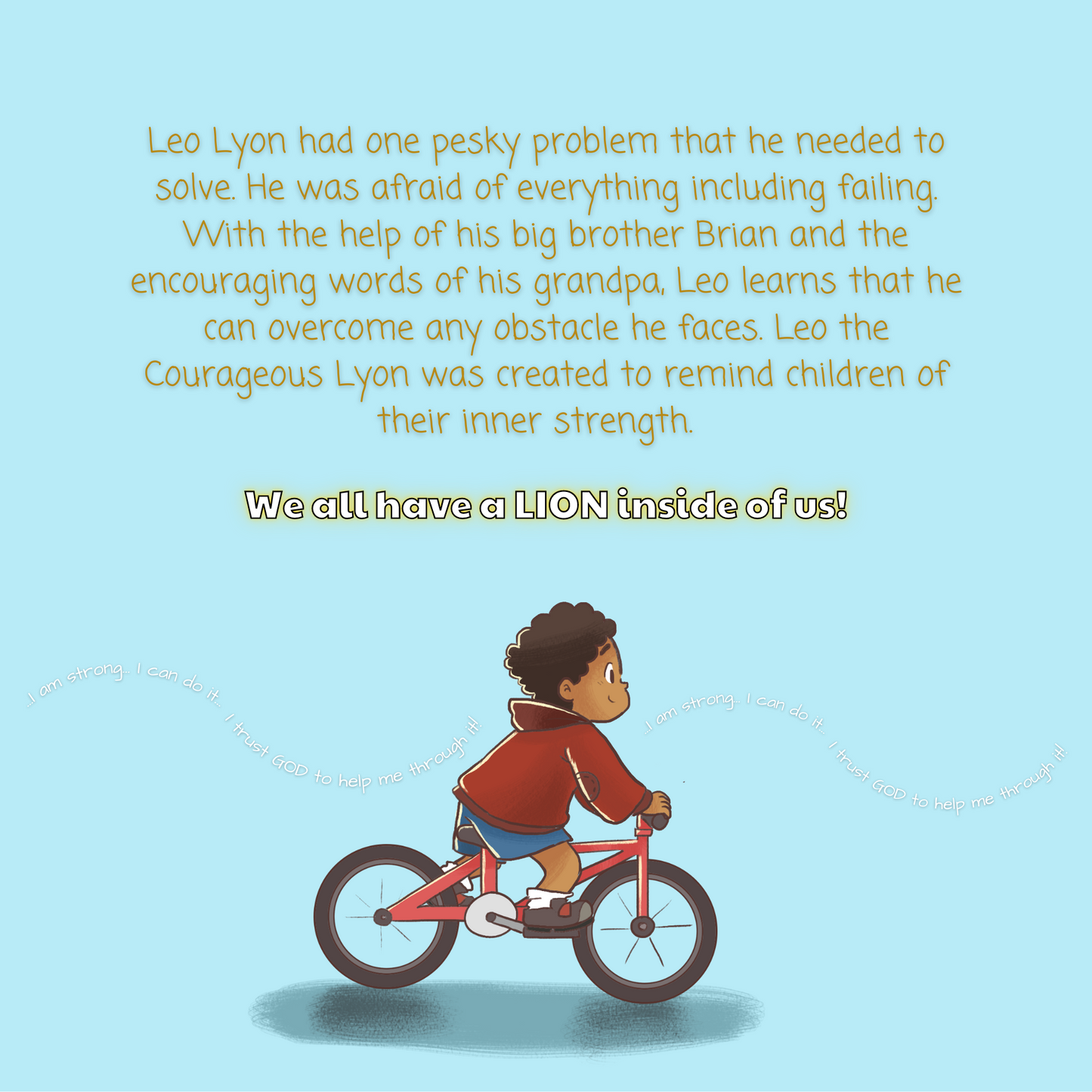 Leo the Courageous Lyon Children’s Book by Leah D Williams