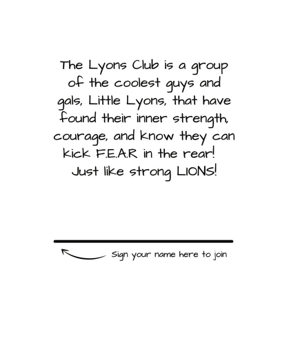 The Lyons Club Coloring Workbook by Leah D Williams EBOOK